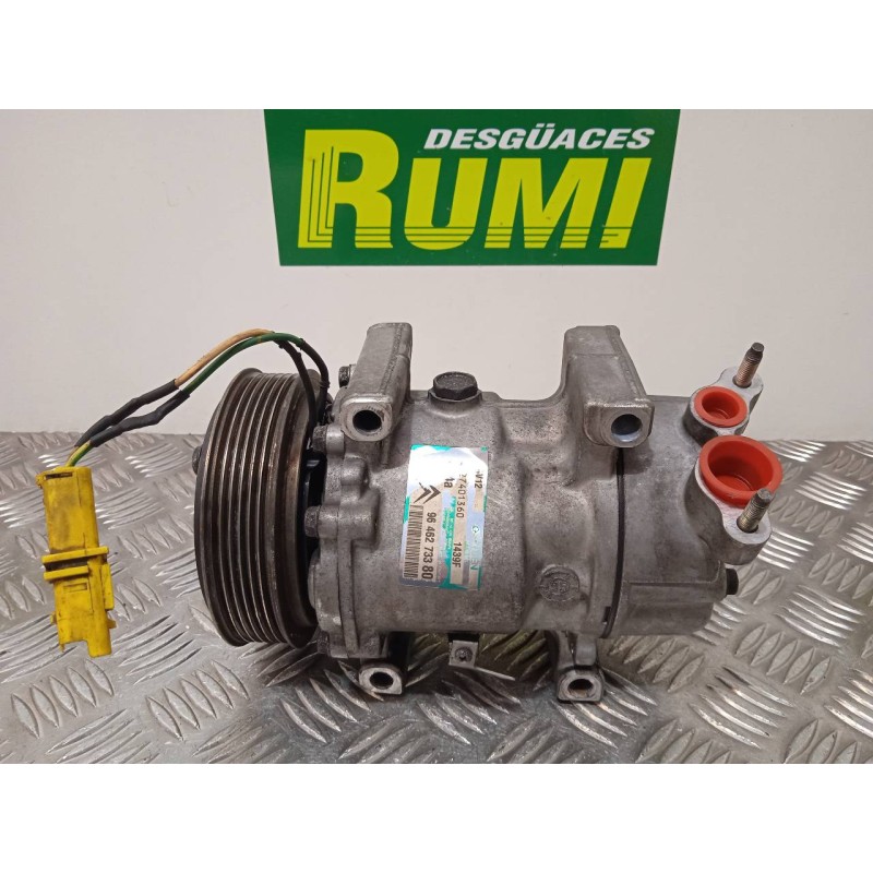 Recambio de compresor aire acondicionado para citroën c3 1.4 hdi x referencia OEM IAM 9646273380  