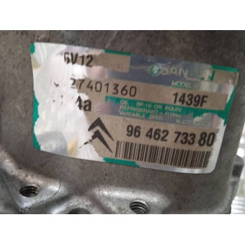 Recambio de compresor aire acondicionado para citroën c3 1.4 hdi x referencia OEM IAM 9646273380  