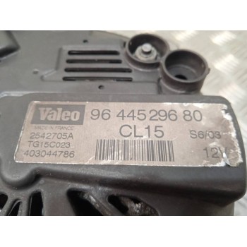 Recambio de alternador para citroën c3 1.4 hdi x referencia OEM IAM 9644529680 2542705A TG15C023
