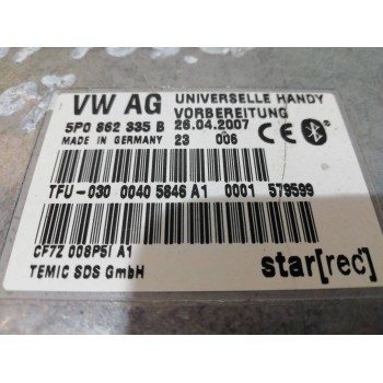 Recambio de modulo electronico para seat leon (1p1) comfort limited referencia OEM IAM 5P0862335B 03000405846 