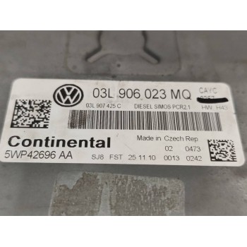 Recambio de centralita motor uce para volkswagen golf vi (5k1) advance bluemotion referencia OEM IAM 03L906023MQ  