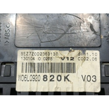 Recambio de cuadro instrumentos para seat cordoba berlina (6l2) sport referencia OEM IAM 6L0920820K  