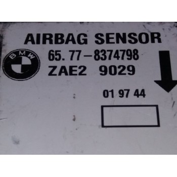 Recambio de centralita airbag para bmw serie 3 berlina (e36) 318i exclusiv edition referencia OEM IAM 8374798 65778374798 