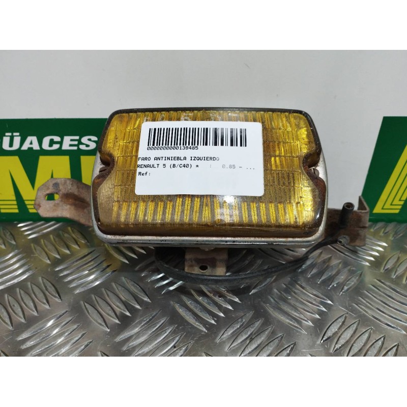 Recambio de faro antiniebla izquierdo para renault 5 (b/c40) referencia OEM IAM   