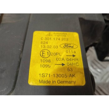 Recambio de faro derecho para ford mondeo berlina (ge) ambiente referencia OEM IAM 0301174202 0301174202824 1S7113005AK , 130523