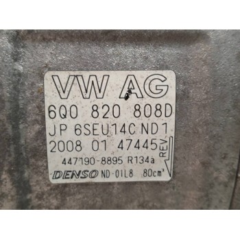 Recambio de compresor aire acondicionado para seat ibiza (6j5) 25 aniversario referencia OEM IAM 6Q0820808D  