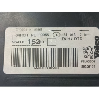 Recambio de faro derecho para peugeot 307 break / sw (s1) break xr referencia OEM IAM 9641615280 89309121  