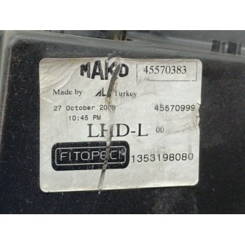 Recambio de faro izquierdo para peugeot bipper básico referencia OEM IAM 45570383  