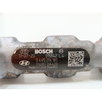 Recambio de rampa inyectora para hyundai i30 cw trend referencia OEM IAM 0445214181  