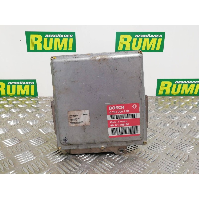 Recambio de centralita motor uce para peugeot 306 berlina 3/5 puertas (s1) graffic referencia OEM IAM 9617149880 0261200778 