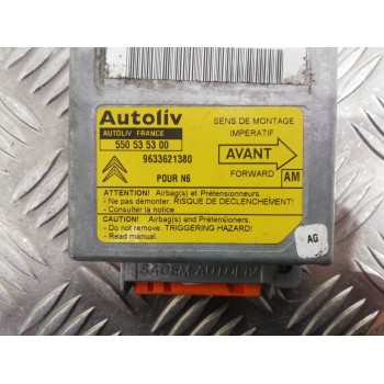 Recambio de centralita airbag para citroën xsara berlina 1.4 satisfaction referencia OEM IAM 9633621380 550535300 