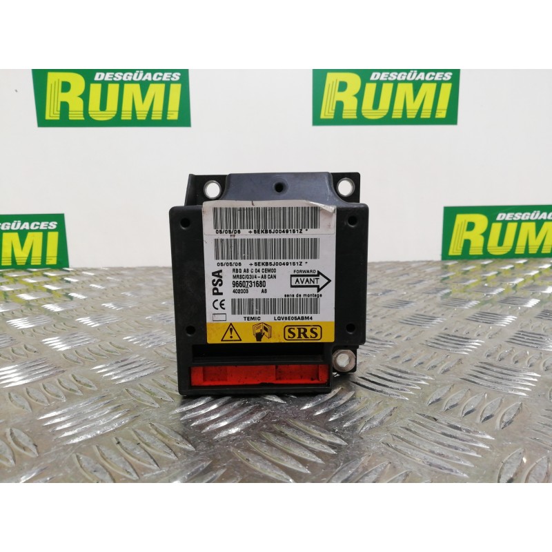 Recambio de centralita airbag para citroën c3 1.4 hdi audace referencia OEM IAM 9660731680  