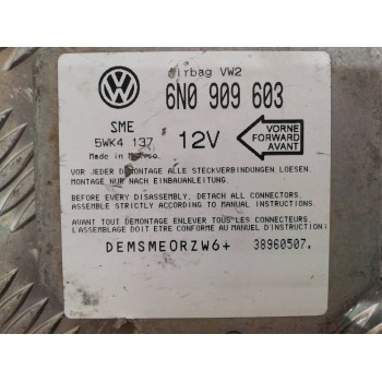 Recambio de centralita airbag para seat ibiza (6k) básico referencia OEM IAM 6N0909603 5WK4137 5WK4137 
