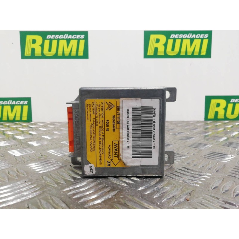 Recambio de centralita airbag para citroën xsara berlina 1.4 satisfaction referencia OEM IAM 9636894280 550741100 