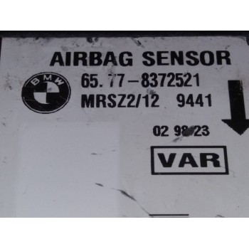 Recambio de centralita airbag para bmw serie 5 berlina (e39) 525d exclusive referencia OEM IAM 8372521 MRSZ2129441, 65778372521 