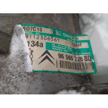 Recambio de compresor aire acondicionado para peugeot 407 sw confort referencia OEM IAM 9656572680  