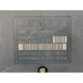 Recambio de abs para mercedes-benz clase m (w163) 270 cdi (163.113) referencia OEM IAM A1635459832  