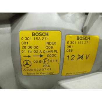 Recambio de faro izquierdo para mercedes-benz clase s (w220) berlina 320 cdi (220.026) referencia OEM IAM A2208200761  
