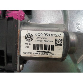 Recambio de elevalunas trasero derecho para volkswagen polo (9n3) edition referencia OEM IAM 6Q0959812C  