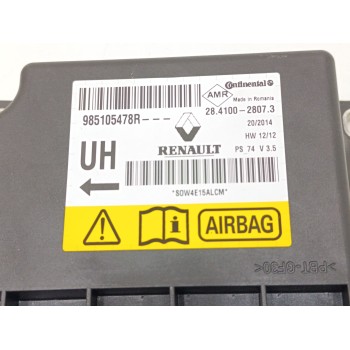 Recambio de centralita airbag para renault megane iii berlina 5 p business referencia OEM IAM 985105478R  