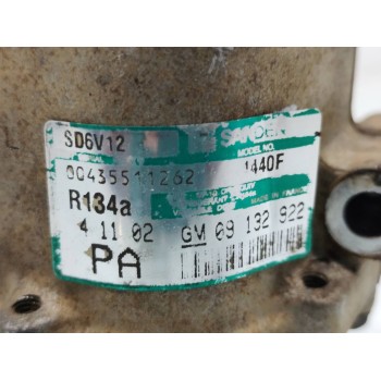 Recambio de compresor aire acondicionado para opel astra g berlina club referencia OEM IAM 09132922  