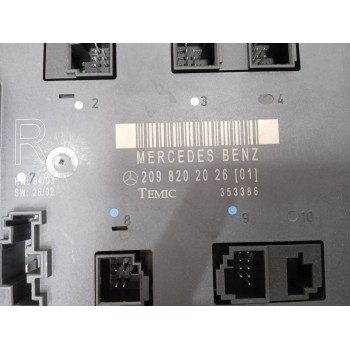 Recambio de modulo electronico para mercedes-benz clase clk (w209) coupe 220 cdi (209.308) referencia OEM IAM 2098202026 353386 