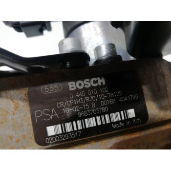 Recambio de bomba inyeccion para peugeot 308 confort referencia OEM IAM 9683703780 0445010102 0928400607  