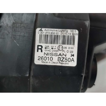 Recambio de faro izquierdo para nissan nv 400 referencia OEM IAM 26010 BZ50A 