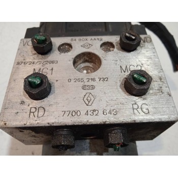 Recambio de abs para renault megane i scenic (ja0) 1.9 dti rn referencia OEM IAM 7700432643  