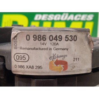 Recambio de alternador para fiat stilo (192) 1.9 jtd 140 dynamic multijet referencia OEM IAM 0986049530  