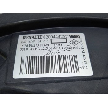 Recambio de faro izquierdo para renault kangoo 4x4 authentique (kc0s/v) referencia OEM IAM 8200444257  