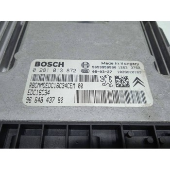 Recambio de centralita motor uce para citroën c4 grand picasso exclusive referencia OEM IAM 9664843780  