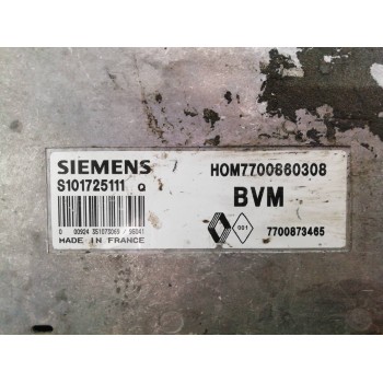 Recambio de centralita motor uce para renault laguna (b56) 1.8 anade referencia OEM IAM 7700860308 S101725111Q 