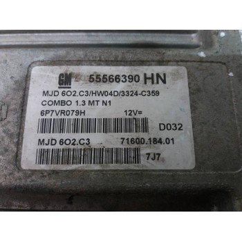 Recambio de centralita motor uce para opel combo (corsa c) familiar referencia OEM IAM 6P7VR079H 55566390HN 