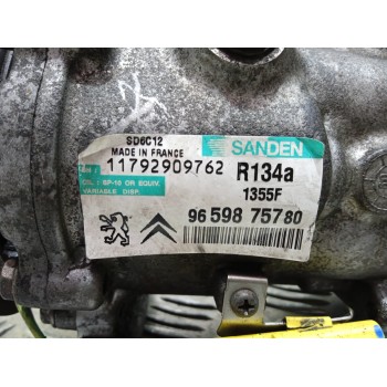 Recambio de compresor aire acondicionado para peugeot 207 confort referencia OEM IAM 9659875780 11792909762 
