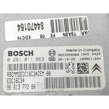 Recambio de centralita motor uce para peugeot 307 berlina (s2) d-sign referencia OEM IAM 9661377280  