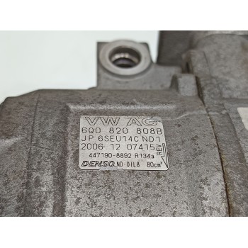 Recambio de compresor aire acondicionado para seat ibiza (6l1) hit referencia OEM IAM 6Q0820808B  