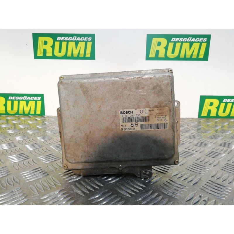 Recambio de centralita motor uce para citroën saxo 1.1 sx referencia OEM IAM 9620398980 0261203736 