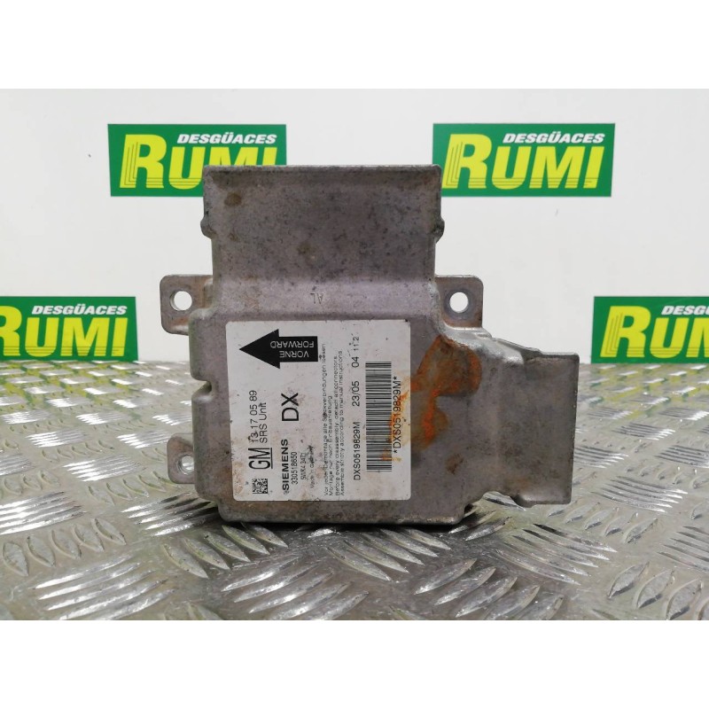 Recambio de centralita airbag para opel vectra c berlina comfort referencia OEM IAM 13170589 5WK43471 