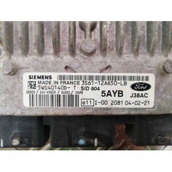 Recambio de centralita motor uce para ford fiesta (cbk) ambiente referencia OEM IAM 3S6112A650LB 5WS40140DT 