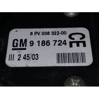 Recambio de potenciometro pedal para opel vectra c berlina elegance referencia OEM IAM 9186724 6PV00832200 
