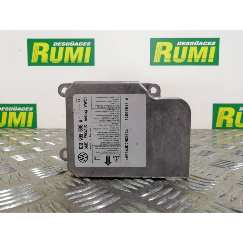 Recambio de centralita airbag para volkswagen t5 transporter/furgoneta caja cerrada - techo medio elevado referencia OEM IAM 1C0