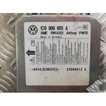 Recambio de centralita airbag para volkswagen t5 transporter/furgoneta caja cerrada - techo medio elevado referencia OEM IAM 1C0
