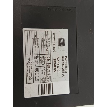 Recambio de centralita check control para seat ibiza (6k1) sport referencia OEM IAM 6K0962258A  