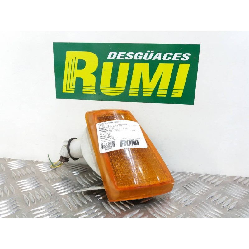 Recambio de piloto delantero derecho para peugeot 205 berlina 1.8 d generation referencia OEM IAM   