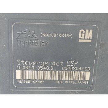 Recambio de abs para opel astra h caravan elegance referencia OEM IAM 13213610  