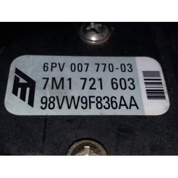 Recambio de potenciometro pedal para seat alhambra (7v8) se referencia OEM IAM 7M1721603 98VW9F836AA 