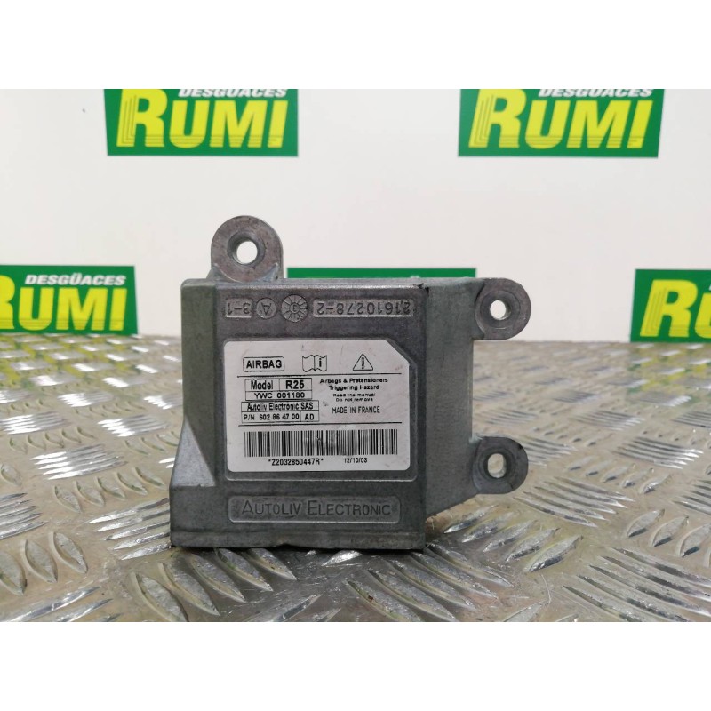 Recambio de centralita airbag para mg serie 25 (rf) classic (3-ptas.) referencia OEM IAM YWC001180 602864700 