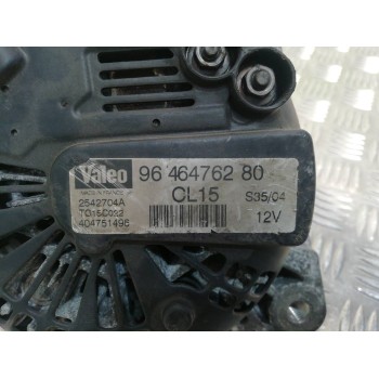 Recambio de alternador para citroën c3 1.4 hdi exclusive referencia OEM IAM 9646476280 2542704A TG15C022