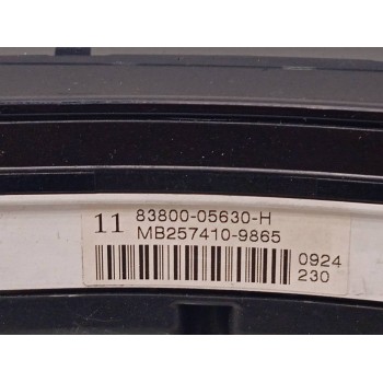 Recambio de cuadro instrumentos para toyota avensis verso (m20) 2.0 d4-d sol referencia OEM IAM 8380005630H  